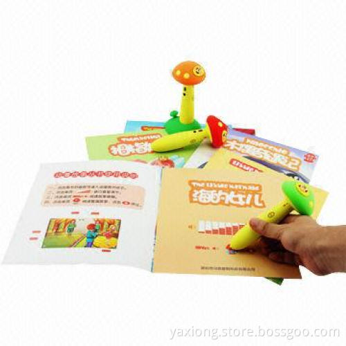 2014 mushroom talking pen, no harm to kids